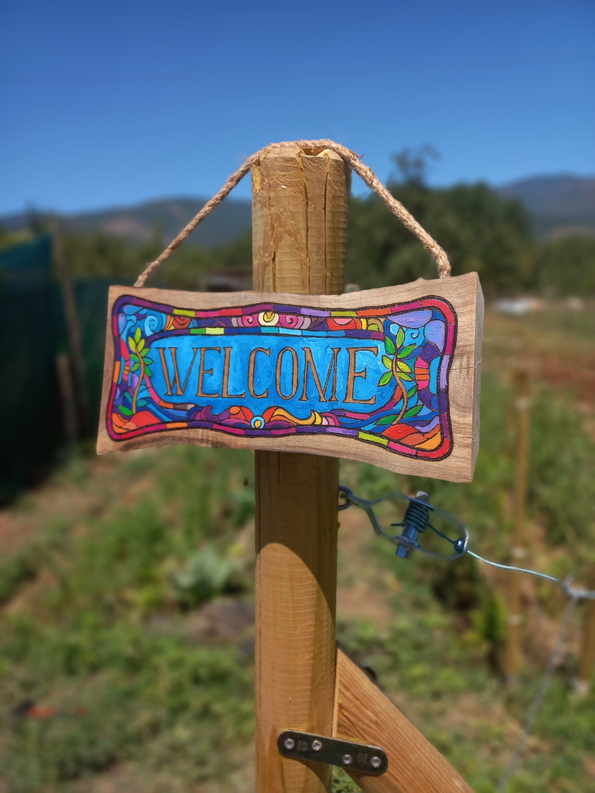 Cartel Welcome - Imagen 2